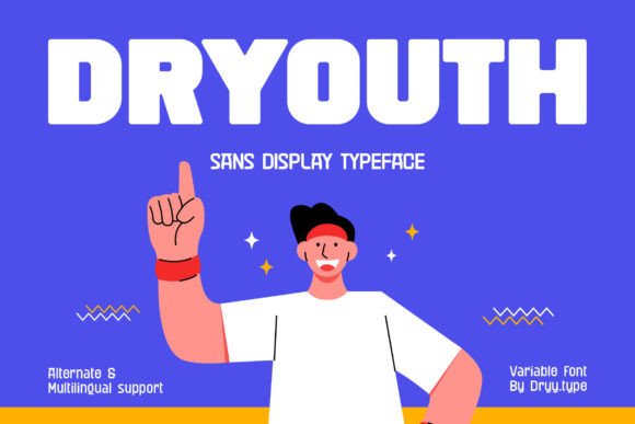 A Playful Display Font That Makes Small Brands Look Polished
