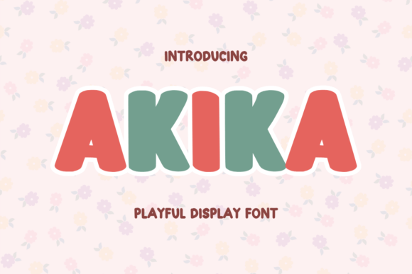 Akika Display Font: Bold Typography for Modern Web Design