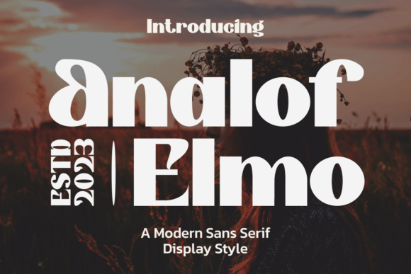 Analof Elmo: A Modern Display Font for Scroll-Stopping Brand Content