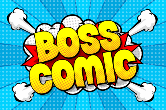 Boss Comic: A Friendly Display Font for Web Design
