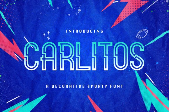 Carlitos: A Sporty Display Font for Editorial Impact