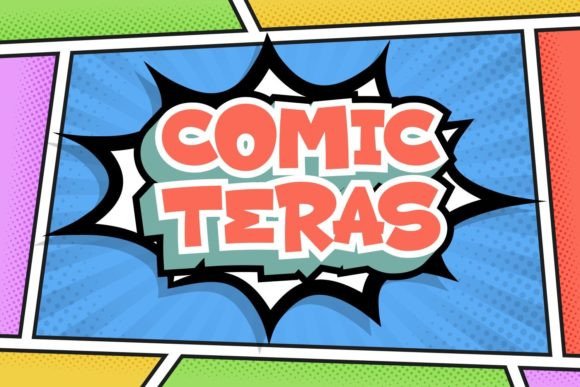 Comic Teras: A Playful Display Font That Grabs Attention—Strategically