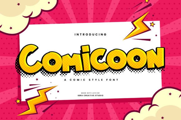 Comicoon Font Brings Comic Energy to Editorial Design
