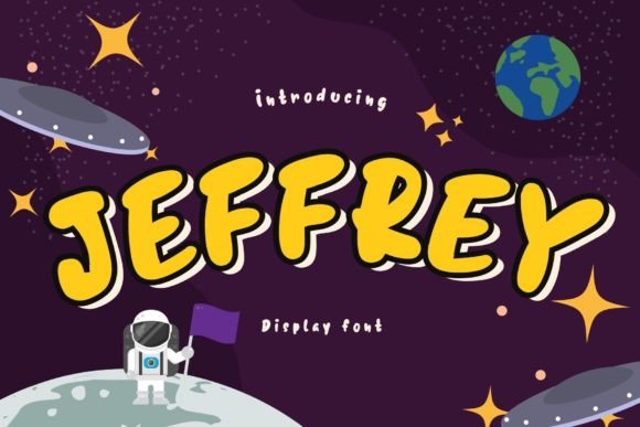 Jeffrey: A Playful Display Font for Digital Branding