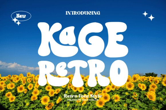 Kage Retro: A Display Font That Delivers Personality at a Glance