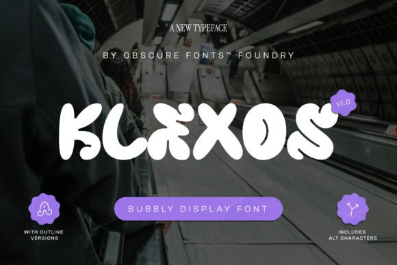 Klexos: A Playful Display Font That Makes Your Brand Feel Instantly Alive