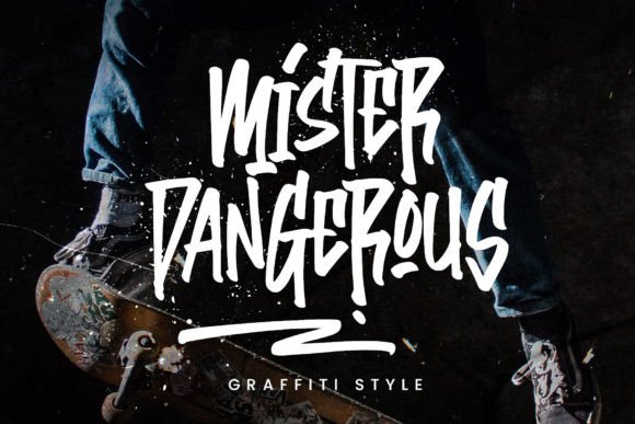 Mister Dangerous: A Display Font with Urban Soul
