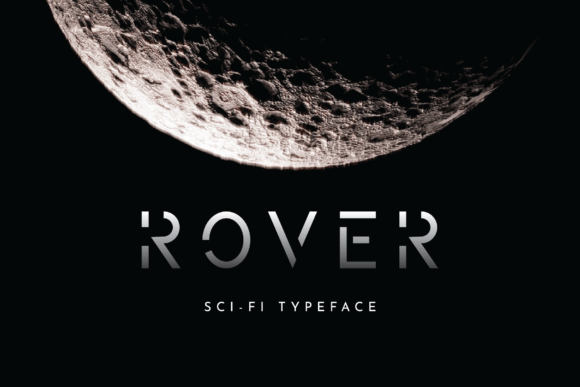 Rover: A Minimalist Sci-Fi Display Font for Digital Design