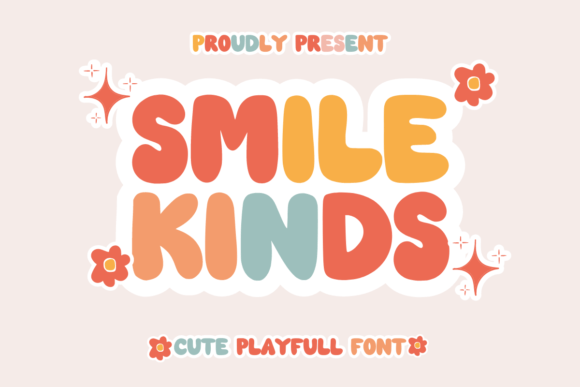 Smile Kinds: A Playful Display Font That Feels Like Handcrafted Joy