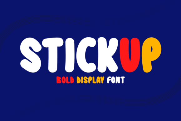 Stickup: A Bold, Simple Display Font That Elevates Your Brand