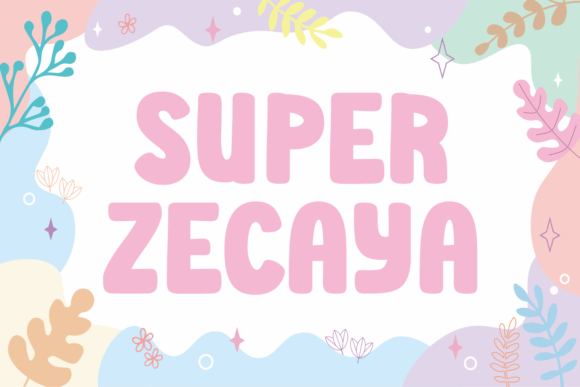 Super Zecaya: A Display Font That Makes Your Headlines Impossible to Scroll Past