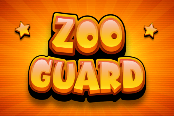 Zoo Guard: A Charming Display Font for Handmade Creators